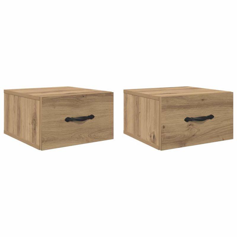 Szafki nocne WaszeMeble dąb artisan WM-882353 2 szt.