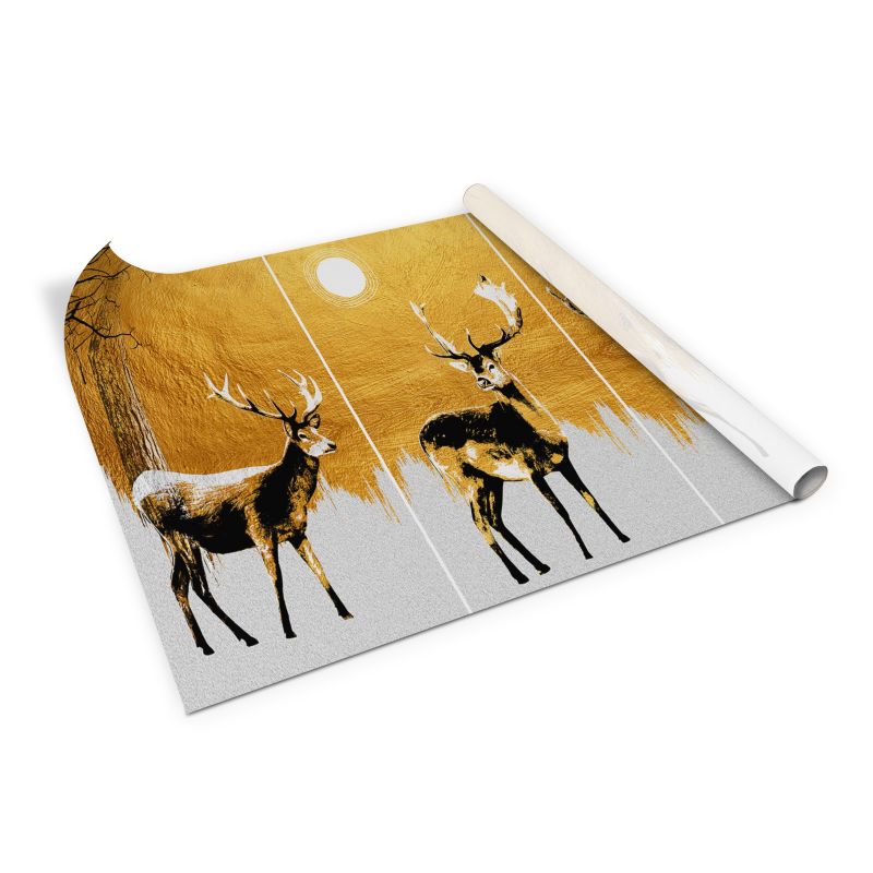 Samoprzylepna okleina Tulup 100x50 cm Trzy jelenie 1 szt.