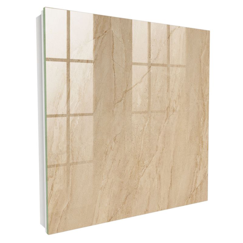 Wieszak Na Klucze Zamykany Tulup 30x30 cm Beżowy marmur 1 - Biała - Otwierana na lewo 1 szt.