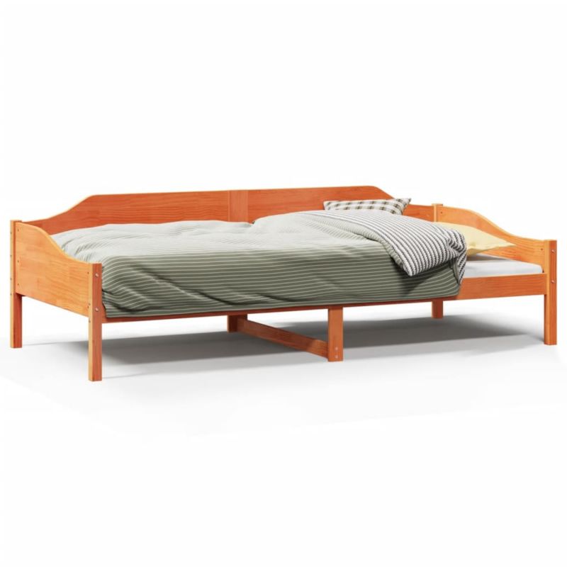 Łóżko drewniane WaszeMeble 90x200 cm brąz WM-850916 1 szt.