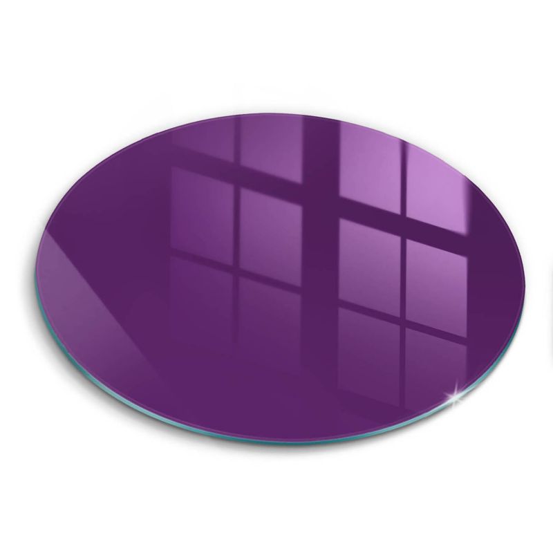 Szklana deska do krojenia Wallfluent fi30 cm Kolor fioletowy 1 szt.