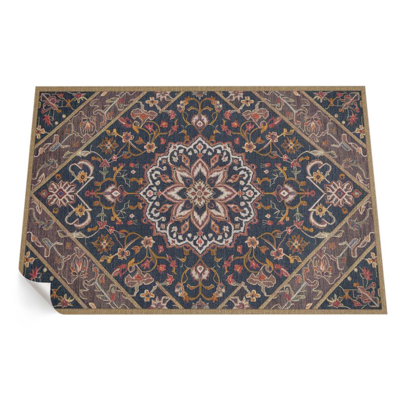 Winylowy Chodnik Zewnętrzny ArtPrintCave 140x210 cm Bogato zdobione ornament w stylu tureckim 1 szt.