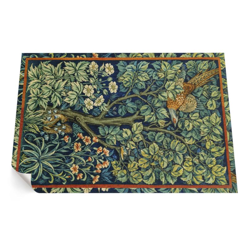 Dywan Winylowy Zewnętrzny ArtPrintCave 80x120 cm William Morris i John Henry wzór ogród 1 szt.