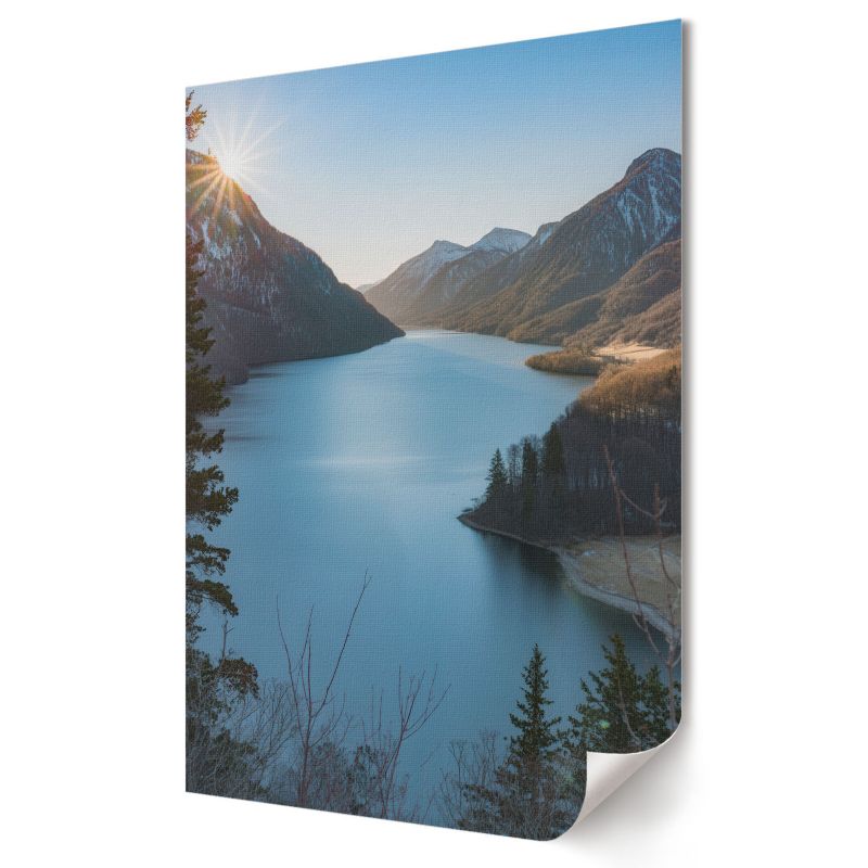 Plakat Wallfluent Format A1 Górski krajobraz Artysta Lunori 1 szt.