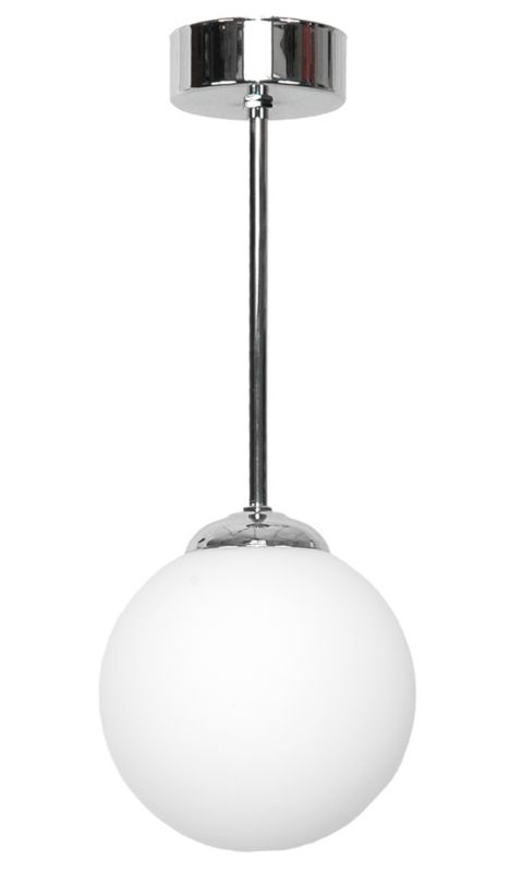 Lampa sufitowa wisząca EDYLIT loft chrom białe kule 1xE14 CALIPSO 14-925 1 szt.