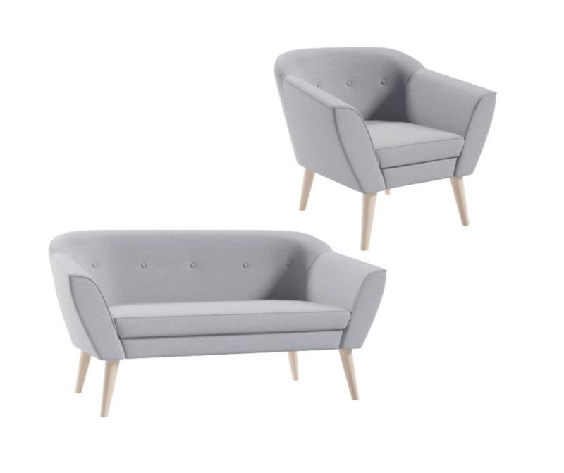 Zestaw SOFELLO skandynawski Diana 2+1 sawana 21 1szt.