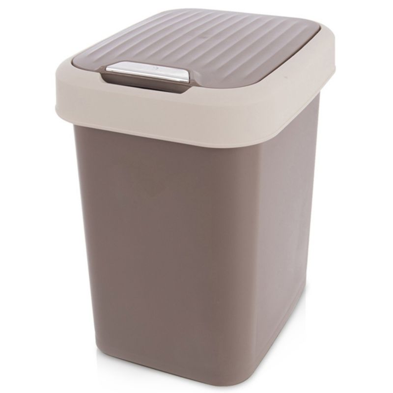 Kosz na śmieci Artdesign plastikowy brązowy 12 l 1 szt.