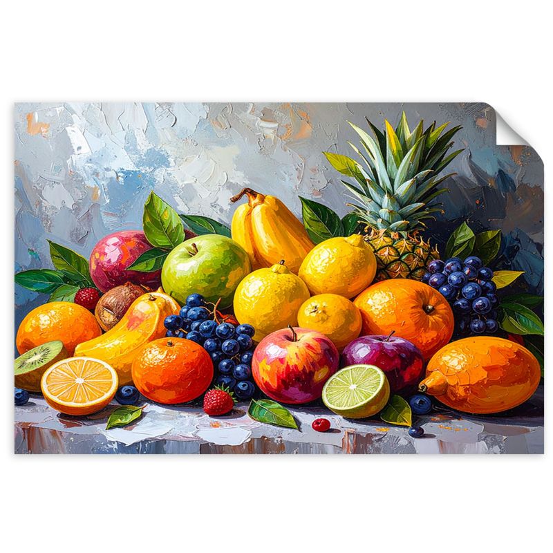 Naklejka samoprzylepna Feeby Egzotyczne Owoce Martwa Natura 120x80cm 1szt