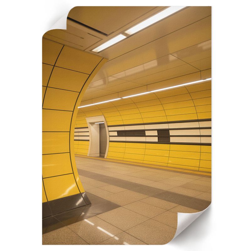 Plakat Na Płótnie ArtPrintCave 42x59,5 cm Podziemna nowoczesność Greg 1 szt.