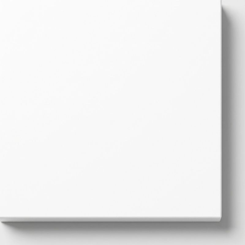 Blat łazienkowy HPL z otworami do szafki 40cm 40,5 x 35,5cm Snow White 8685SU 1szt.