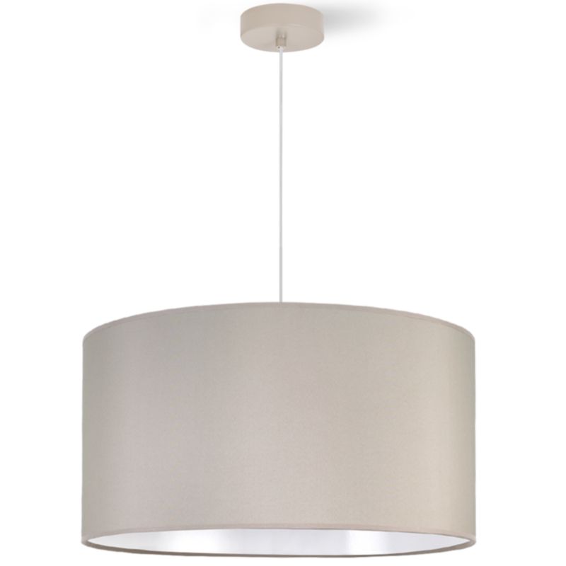 Lampa wisząca Light Home LH Gaja 1xE27 abażur walec 44cm kaszmirowyż 1szt.