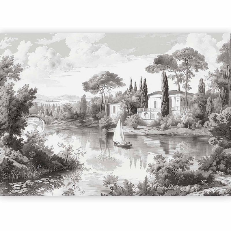 Fototapeta flizelinowa Artgeist 110g/m2 Pejzaże szara 100x70 (2 części) 10047aa rolka 1 szt