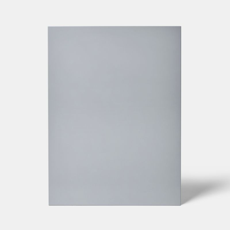 Front kuchenny do szafki wysokiej z AGD GoodHome Alisma 60 x 80,6 cm szary połysk