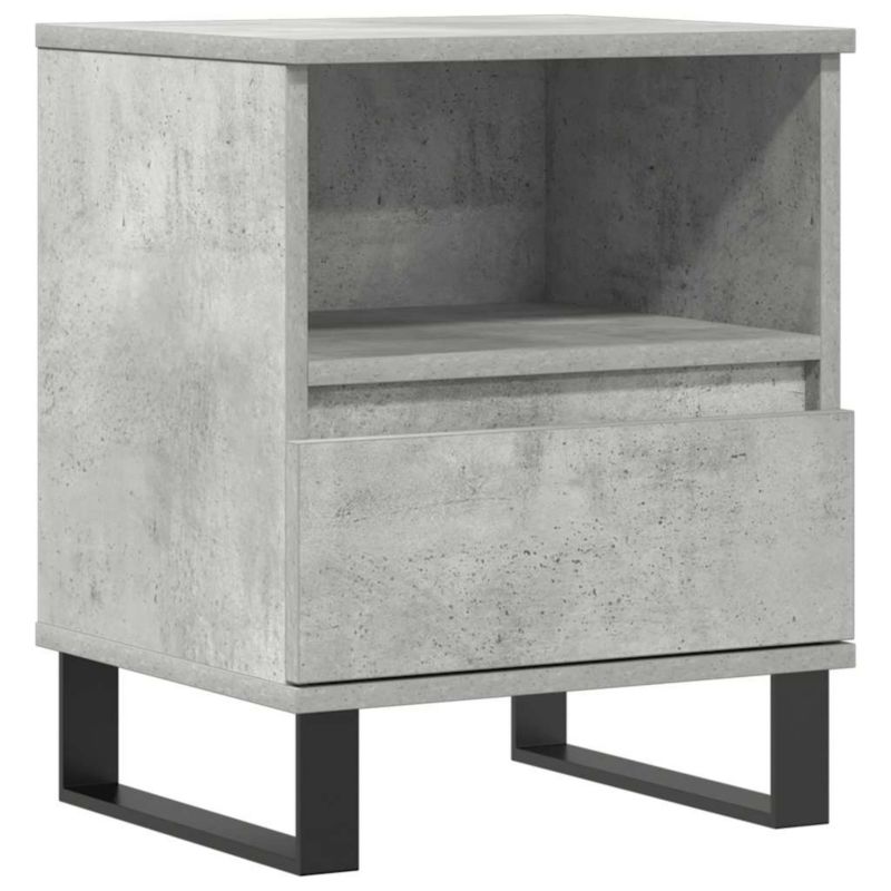 Szafka nocna WaszeMeble betonowy szary WM-830644 1 szt.