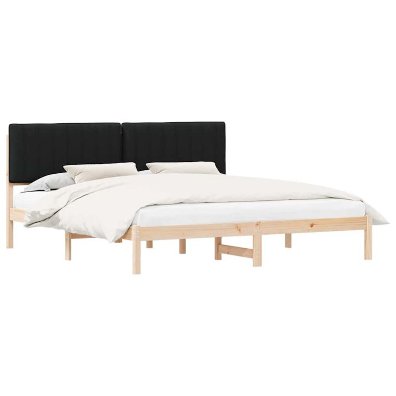 Łóżko Drewniane WaszeMeble 180x200 cm Brązowe WM-878031 1 szt.