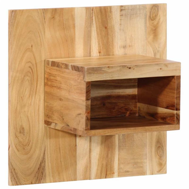 Stoliki nocne WaszeMeble drewniane brązowe WM-4017524 2 szt.