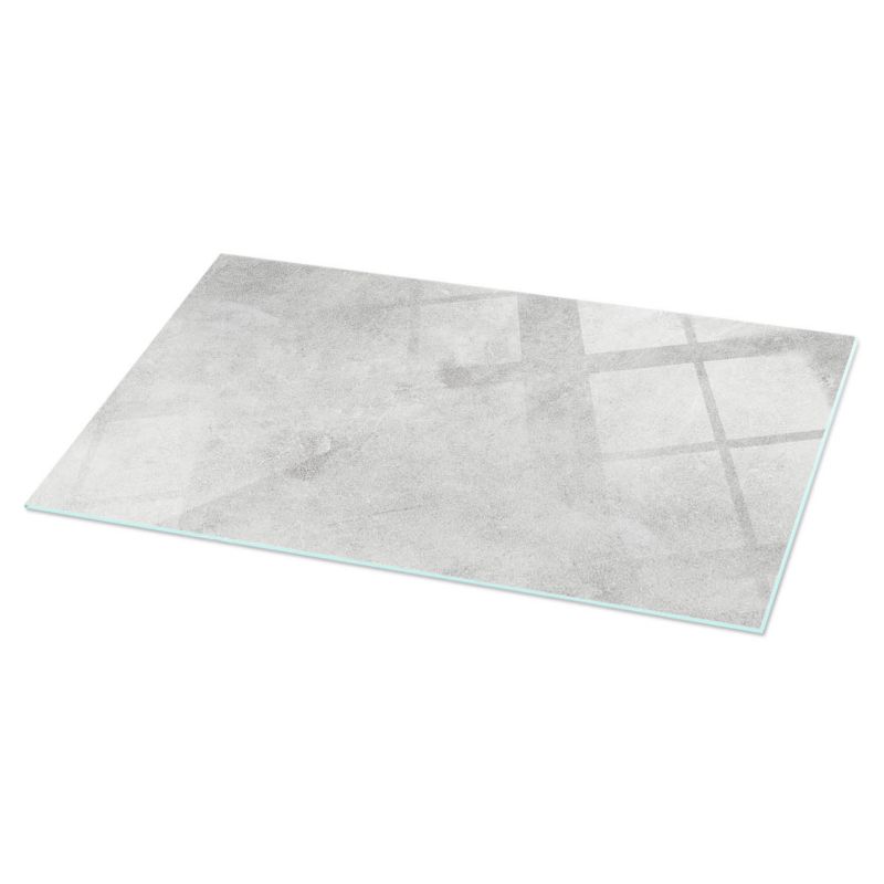 Blat Szklany ArtPrintCave 120x60 cm Tekstura betonowa z rysami Stolik Kawowy Do Salonu Loft DIY 1 szt.
