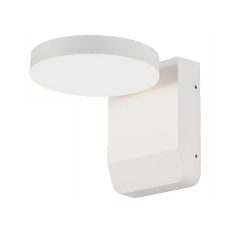 Kinkiet ścienny zewnętrzny V-TAC biały LED 17W 3000K 2480lm IP65 wym: 16 x 16 x 20,6 cm aluminium - 1 szt.