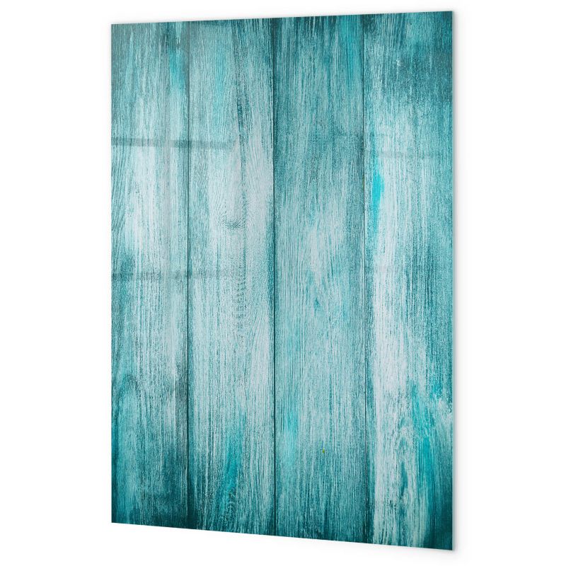 Tablica Suchościeralna Magnetyczna Tulup 60x90 cm Niebieskie drewno Planer ścienny do kuchni Czarny marker 1 kpl