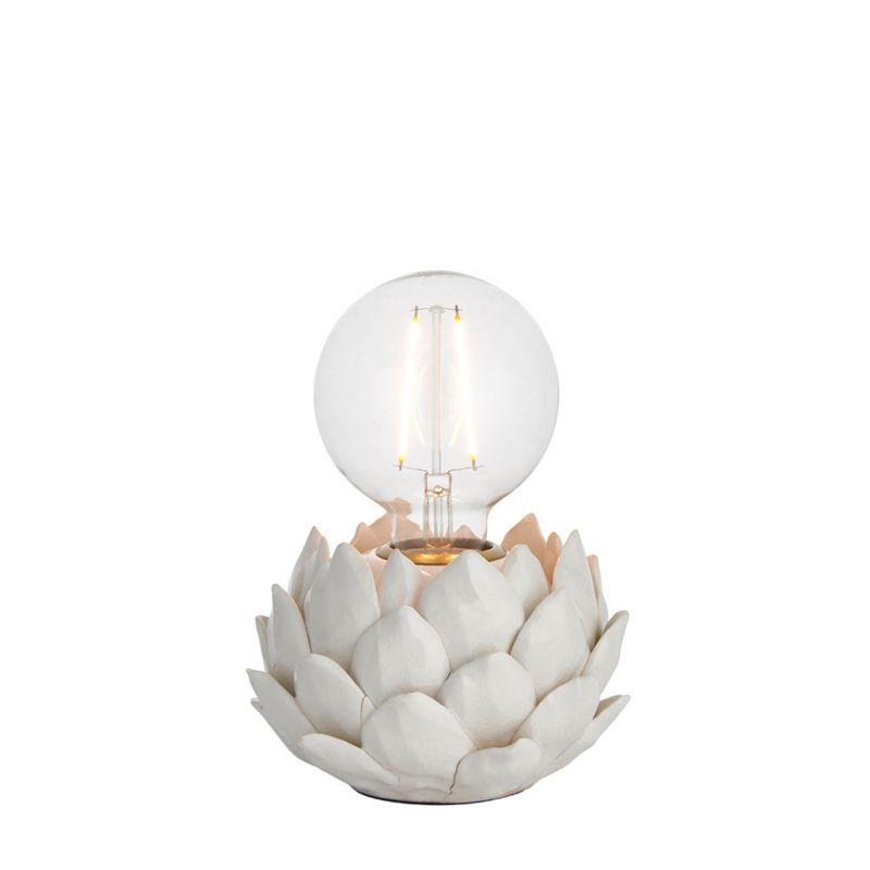 Lampa stołowa Endon ARTICHOKE biała 1xE27x20W IP20 wym:10x15x15cm - 1 szt.
