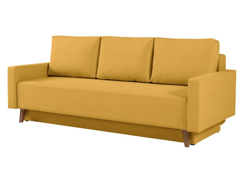 Sofa rozkładana MIRJAN 24 Oviedo żółty 1 szt.