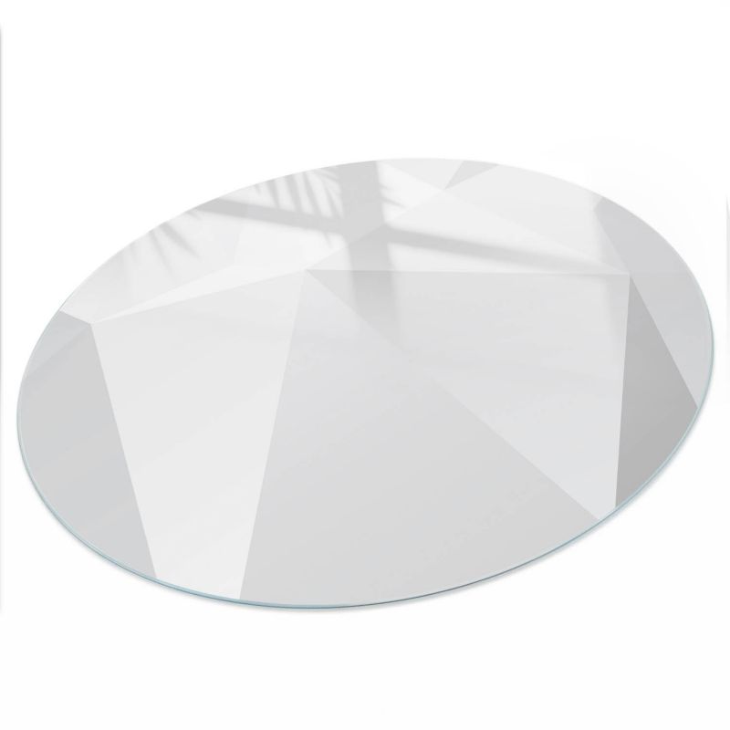 Blat Szklany ArtPrintCave fi70 cm Subtelna geometryczność - z Nadrukiem 1 szt.