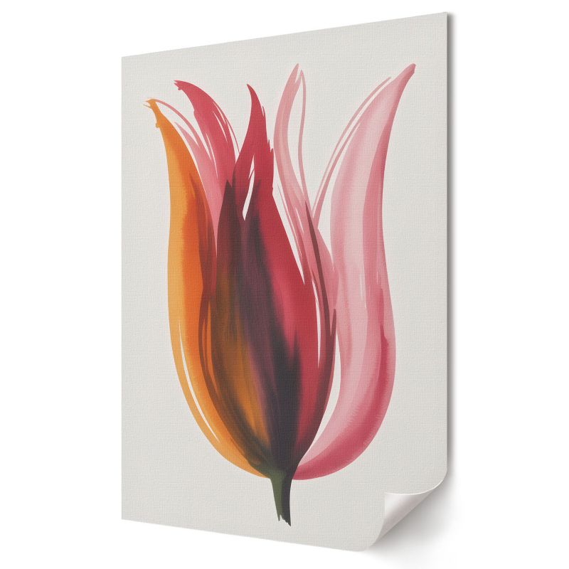 Plakat na płótnie Wallfluent Format A4 Kolorowy kwiat Artysta Clara "Bloom" Weiss 1 szt.