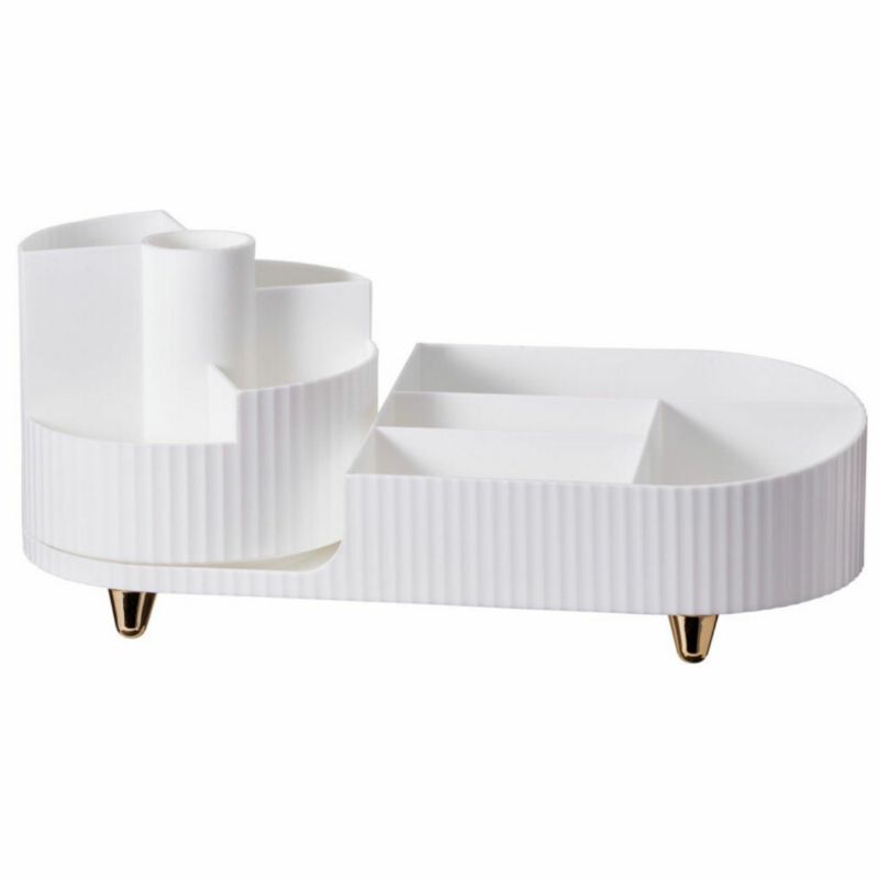 Organizer Beauty Luxe HowHomely obrotowy na kosmetyki z 9 przegródkami 1 szt.