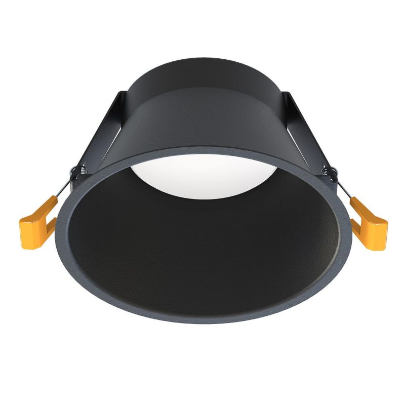 Oprawa sufitowa wpuszczana Nowodvorski Lighting Uno czarno-biała 1 x GX53 x 15W IP20 wym: 14,5 x 14,5 cm okrągła - 1 szt.
