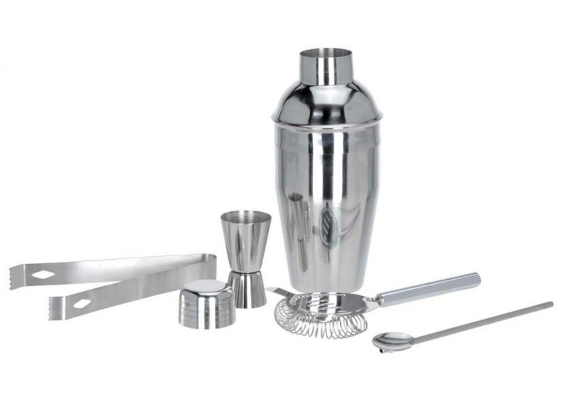 Zestaw barmański Excellent Houseware 5 el. stal nierdzewna 21 cm 1 kpl.