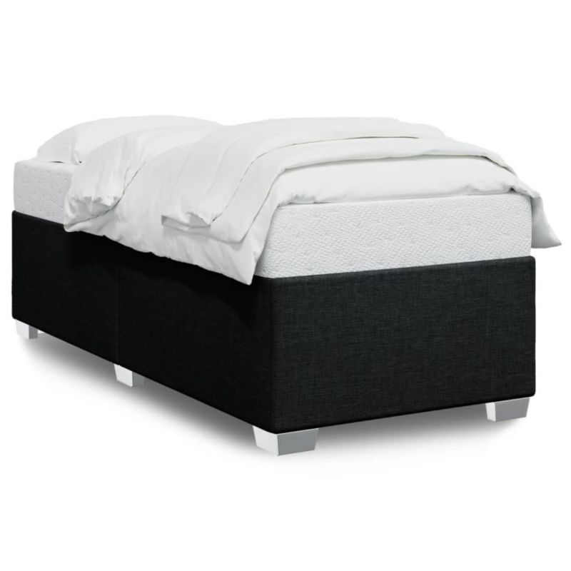 Łóżko tapicerowane WaszeMeble 80x200 cm czarna WM-3284431 1 szt.