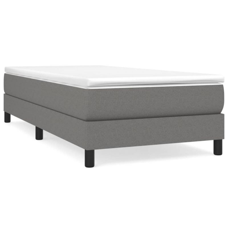 Łóżko kontynentalne WaszeMeble 80x200 cm ciemnoszara WM-3144030 1 szt.