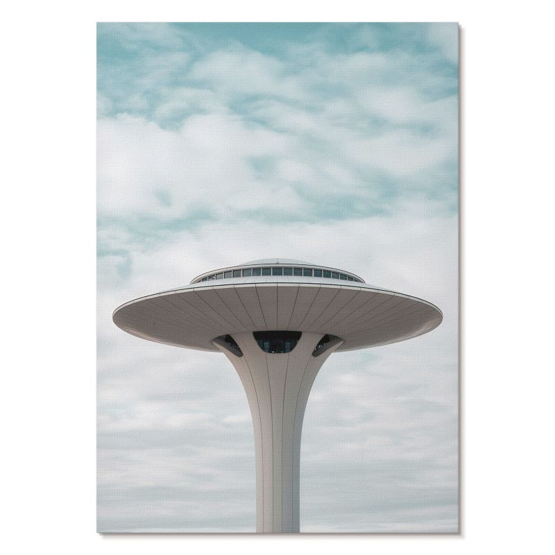 Nowoczesny Plakat na Płótnie Tulup 21x29,7 cm (A4) Nowoczesna architektura Do salonu, biura, 1 szt.