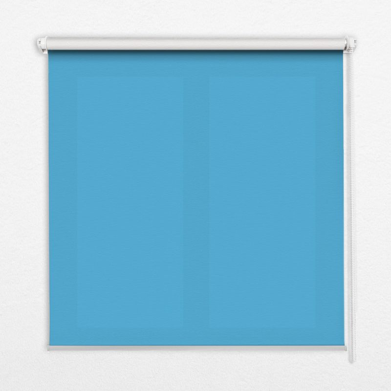 Roleta Przepuszczające Światło Tulup 100x180 cm Niebieski Montaż do ściany/sufitu 1 szt.