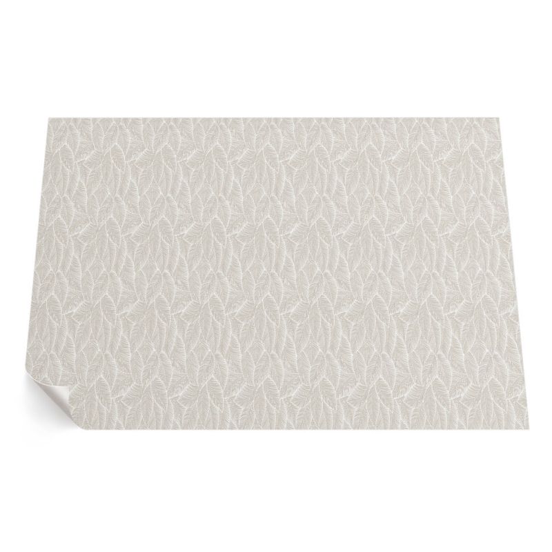 Zewnętrzny Dywan Winylowy ArtPrintCave 140x210 cm Drobne listki styl boho delikatny 1 szt.