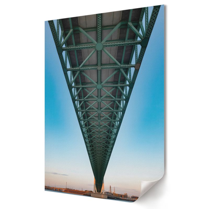 Plakat canvas Wallfluent Format A4 Pod mostem Artysta Karo 1 szt.