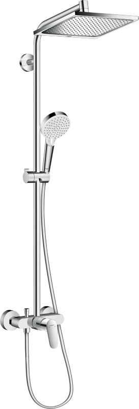 Komplet prysznicowy HANSGROHE 27284000 Crometta E 240 1jet z mieszaczem Chrom 1 szt.