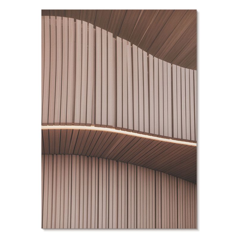 Plakat na Ścianę Tulup 21x29,7 cm (A4) Drewniane panele Do salonu, sypialni, biura 1 szt.