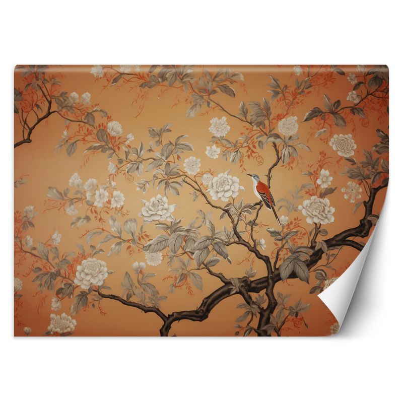Fototapeta Feeby Ptak Drzewo Chinoiserie 200x140 1 szt