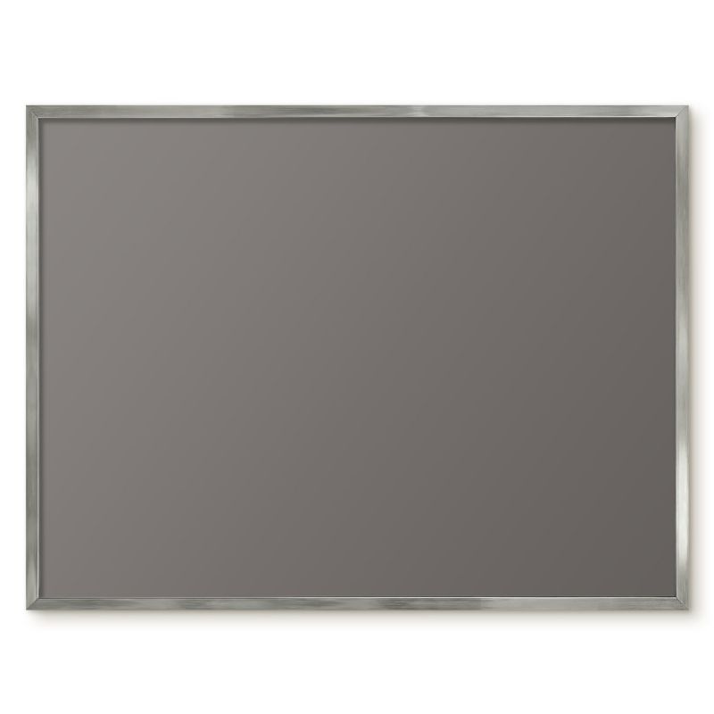 Tablica Na Magnesy Tulup 80x60 cm Ciemny szary - Srebrna rama Do salonu, sypialni 1 szt.