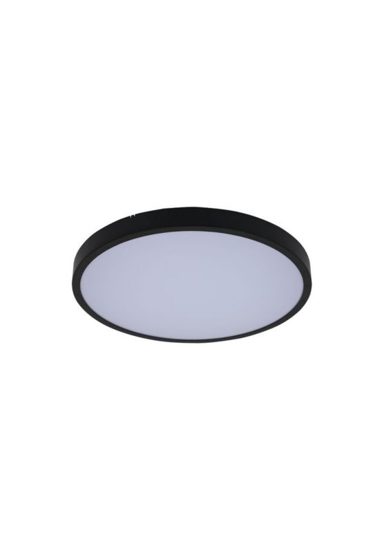 Plafon sufitowy nowoczesny Rabalux Alenzo biało-czarny LED 36W 3000K-6000K 2390lm łazienkowy IP44 wym: 6,5 x 42 x 42 cm - 1 szt.