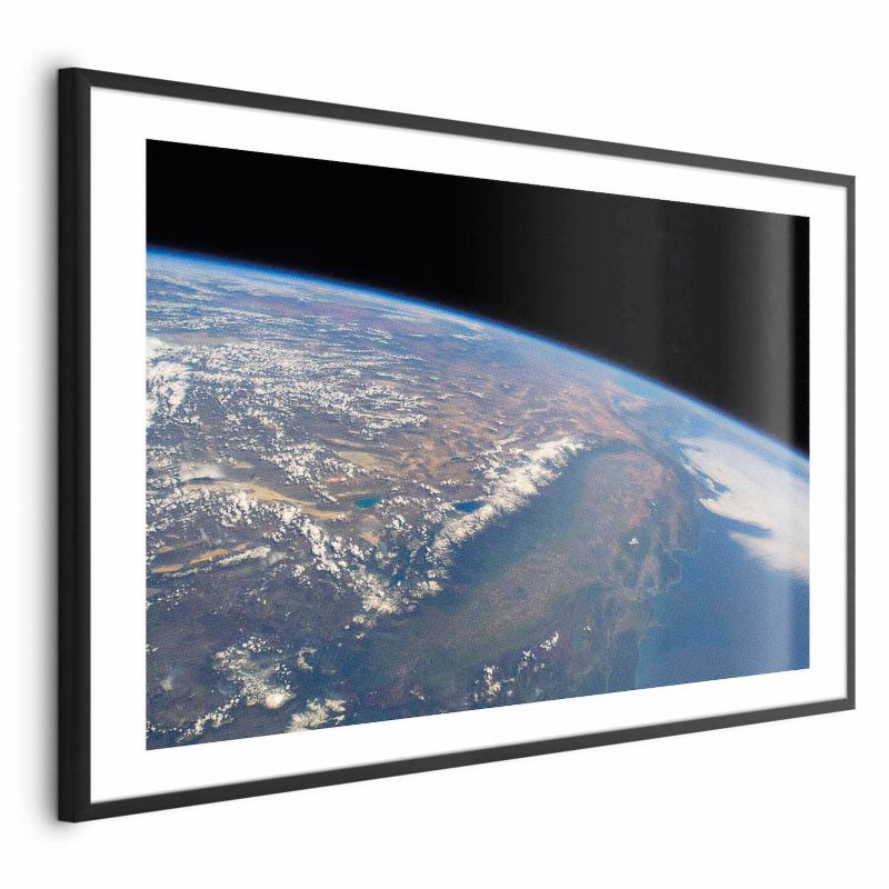 Plakat Artgeist Potęga ziemi 60x40 cm z ramą czarną 1 szt