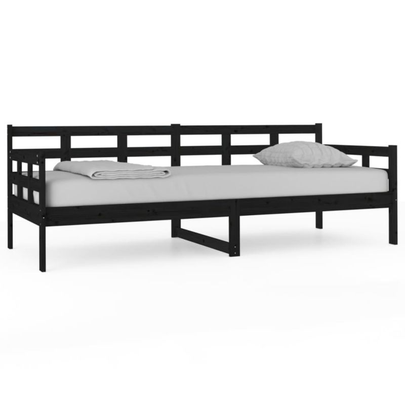 Łóżko dzienne WaszeMeble 80x200 cm czarne WM-820366 1 szt.
