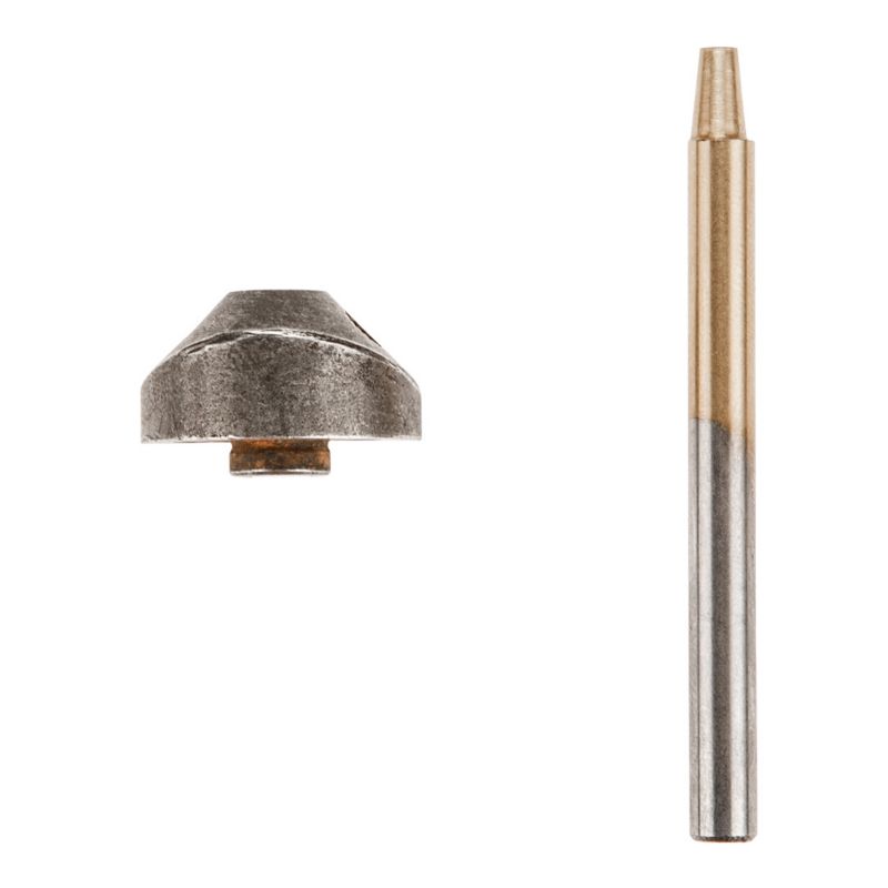 Komplet: stempel i matryca GRAPHITE do nożyc do blachy falistej i trapezowej 1 kpl