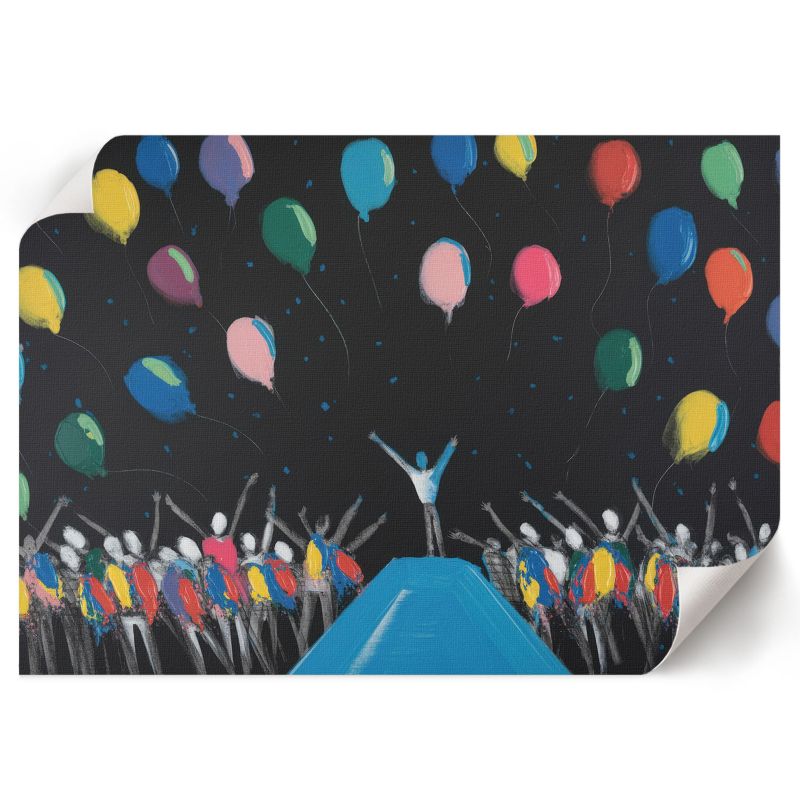 Plakat Do Kuchni ArtPrintCave 29,7x21 cm Kolorowa radość Katarzyna Nowak 1 szt.