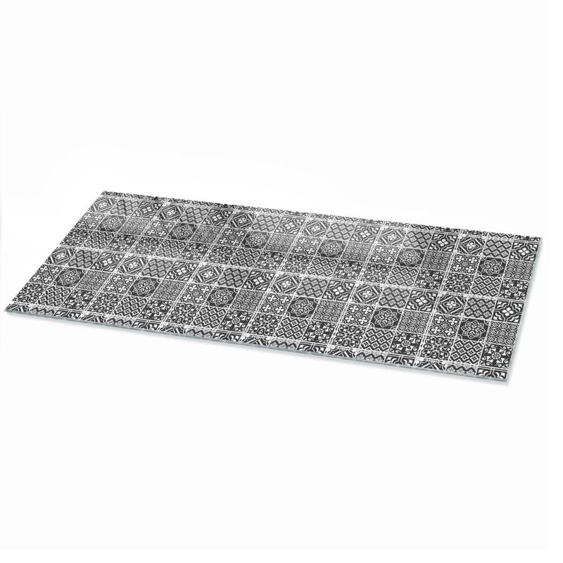 Szklany Blat ArtPrintCave 125x50 cm Geometryczne wzory - Blat na Stół z Nadrukiem Dekoracyjnym 1 szt.