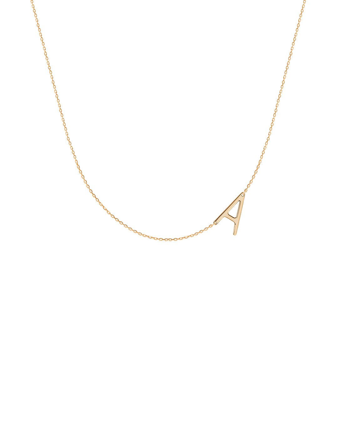 Letter Necklace - naszyjnik z literką, 48