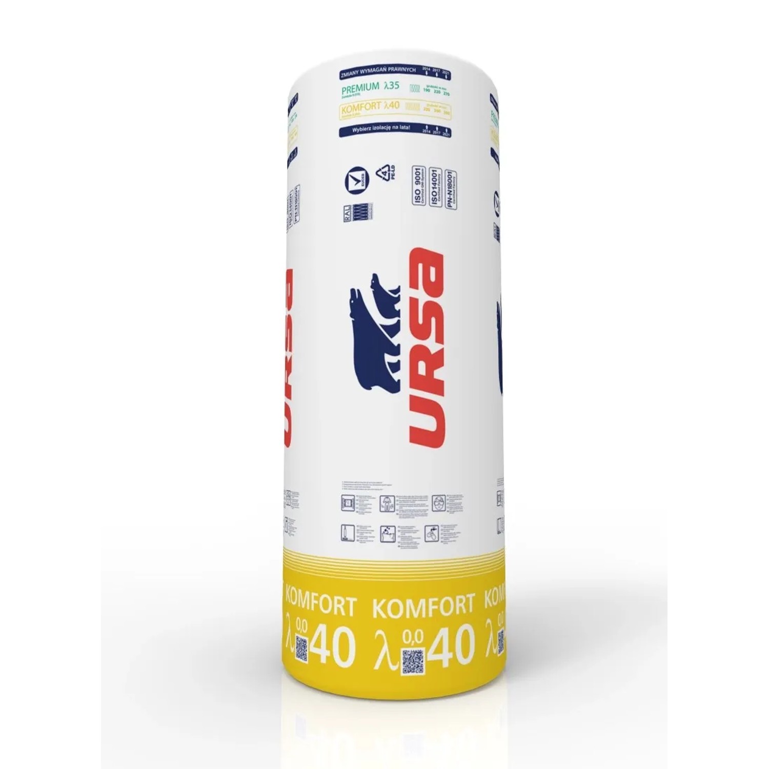 Ursa Wełna Komfort 40 gr. 200 mm