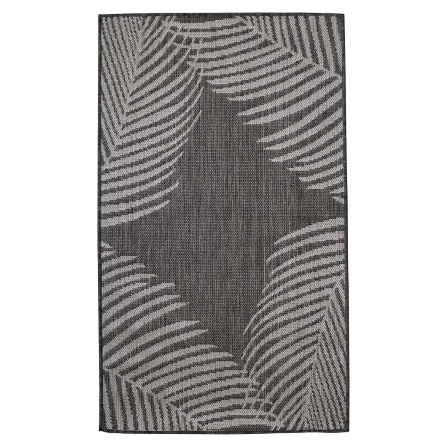 Splendid Dywan tkany zewnętrzny IRMA 50 x 80 cm ciemnoszary
