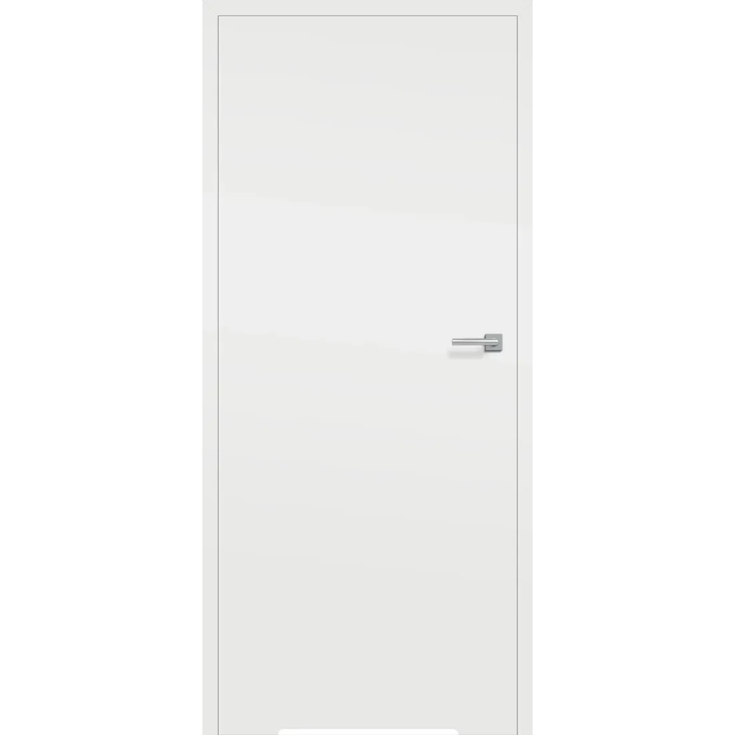Classen Skrzydło drzwiowe Satin z podcięciem wentylacyjnym Uni White 90L